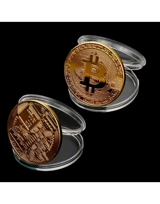 Bitcoin Madeni Hatıra Parası Madeni Bitcoin Hediye Sikke Para