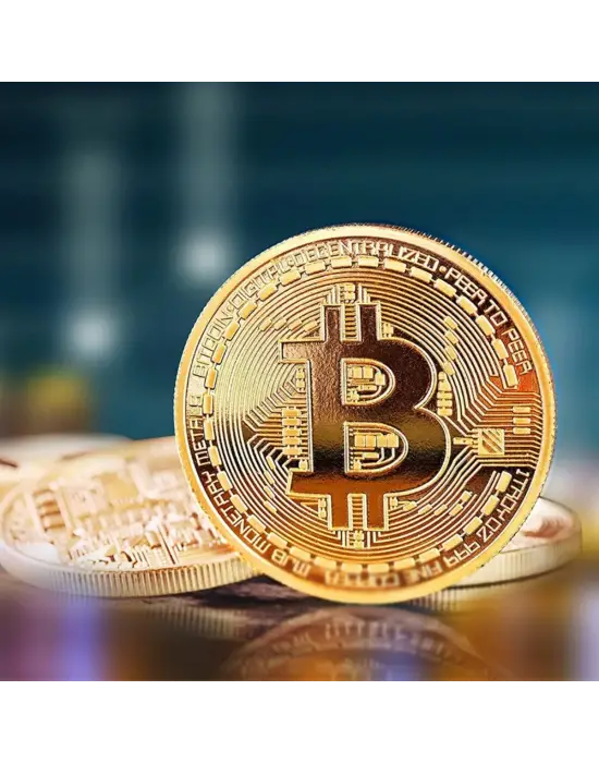 Bitcoin Madeni Hatıra Parası Madeni Bitcoin Hediye Sikke Para