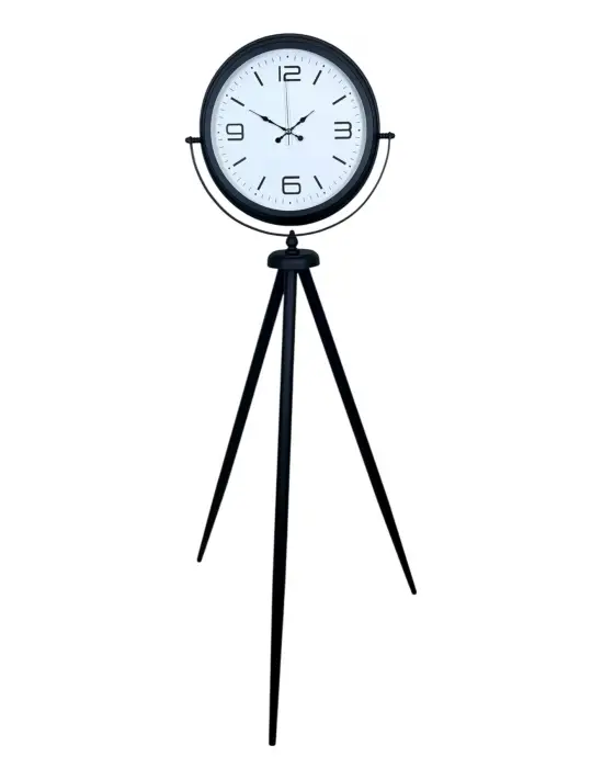Black Balance Tripod Ayaklı Saat