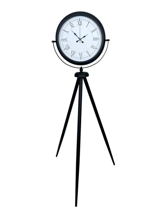 Black Elite Tripod Ayaklı Saat