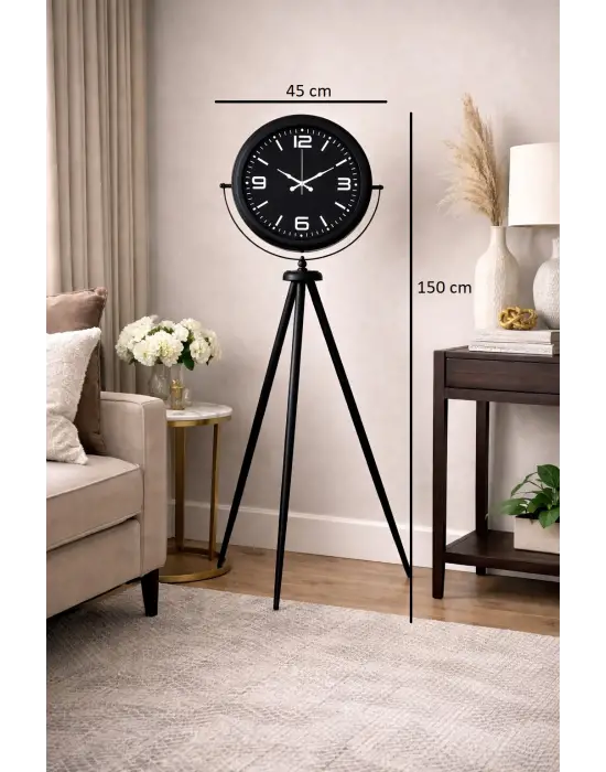 Black Legacy Tripod Ayaklı Saat