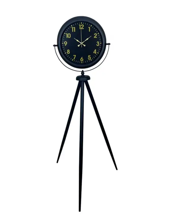 Black Prime Gold Rakamlı Tripod Ayaklı Saat