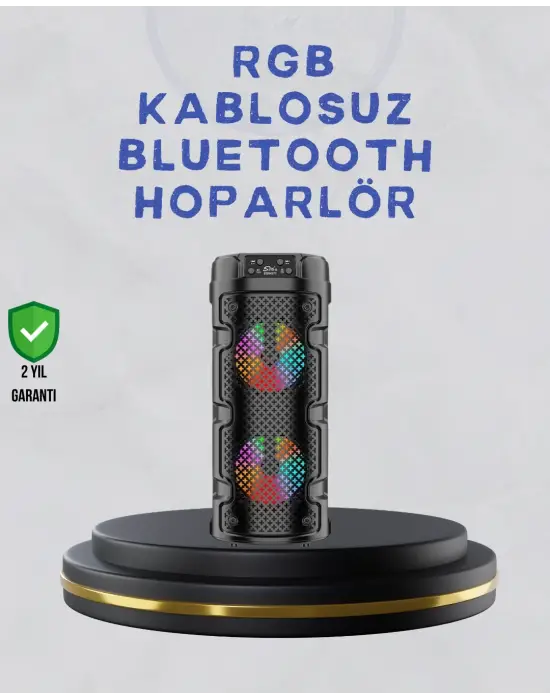 Bluetooth 5.0 Destekli Yüksek Ses Kaliteli Hoparlör