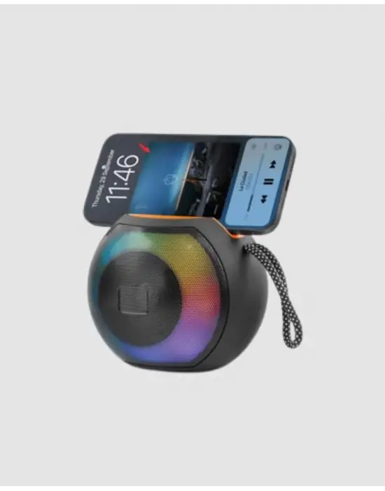 Bluetooth 5.0 Hoparlör – Rgb Işıklı, Güçlü Bas Ve 360° Surround Ses