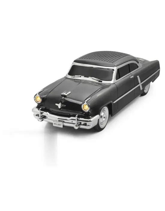 Bluetooth Hoparlör Fm Antika Araba Tasarımlı - Siyah WS1957