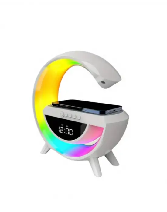 Bluetooth Hoparlör Rgb Aydınlatmalı Usb Tf Kart Fm Özellikli