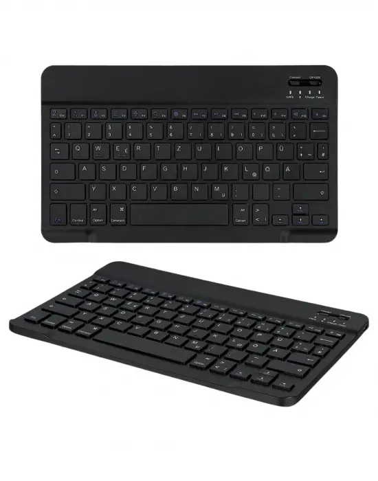 Bluetooth Klavye Mouse Seti Taşınabilir Wireless Bilgisayar Aksesuarı