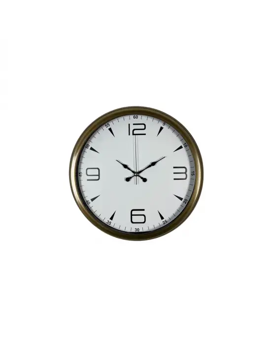 Bronze 40 Cm Metal Eskitme Duvar Saati