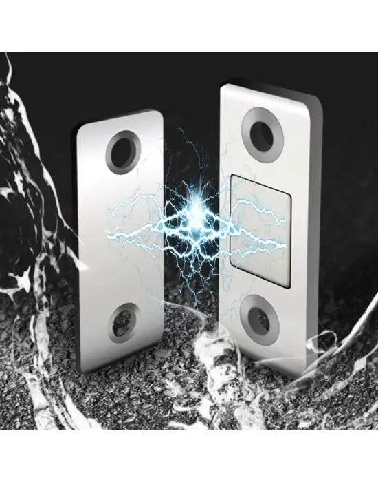 Buffer® 2 Çift Çok Amaçlı Kapı Kapak Dolap Çekmece Mobilya Durdurucu Kapatıcı Mıknatıslar