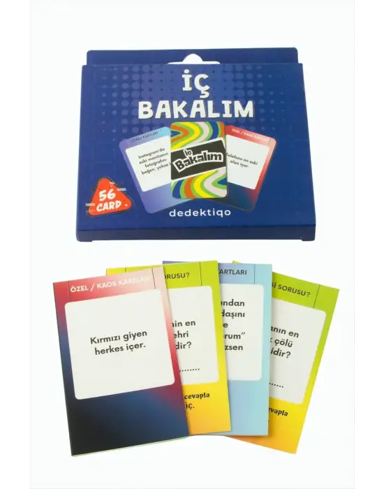 Bul İç Bakalım 56 Kart