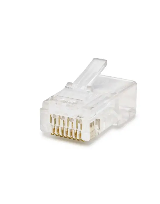 Cat6 Konnektör Rj45 100Lü Paket Şeffaf HDX5043