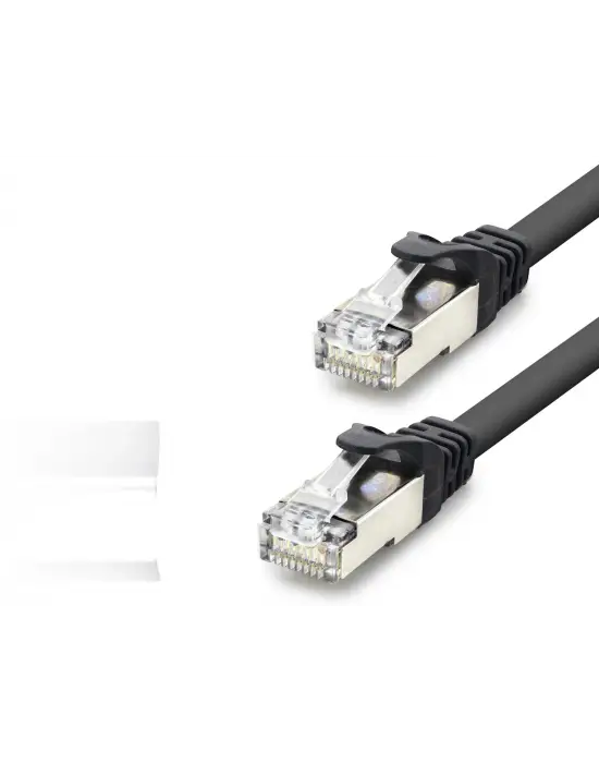Cat7 Ethernet Patch Kablosu 10 Gbps 600 Mhz 10 M - Siyah HDX5094