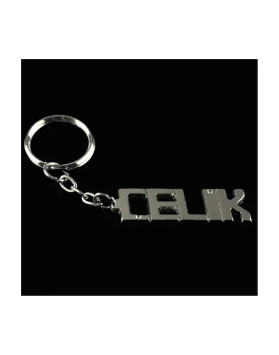 Çelik İsimli Anahtarlık