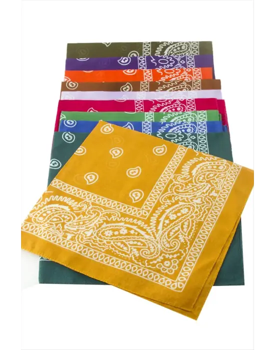 Çini Desenli Bandana 50*50