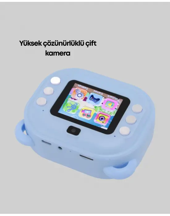 Çocuk Şipşak Kamera – 24mp Hd Çift Lensli Termal Baskı Teknolojili