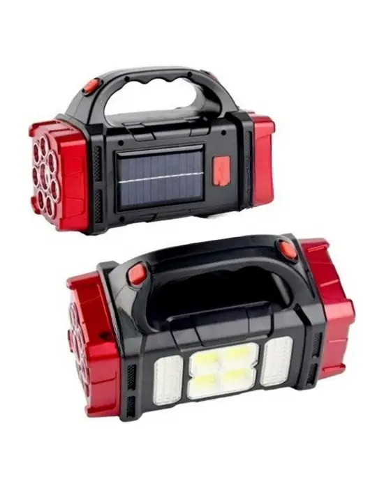 Çok Fonksiyonlu Elde Güneş Enerjili Lamba – 38W