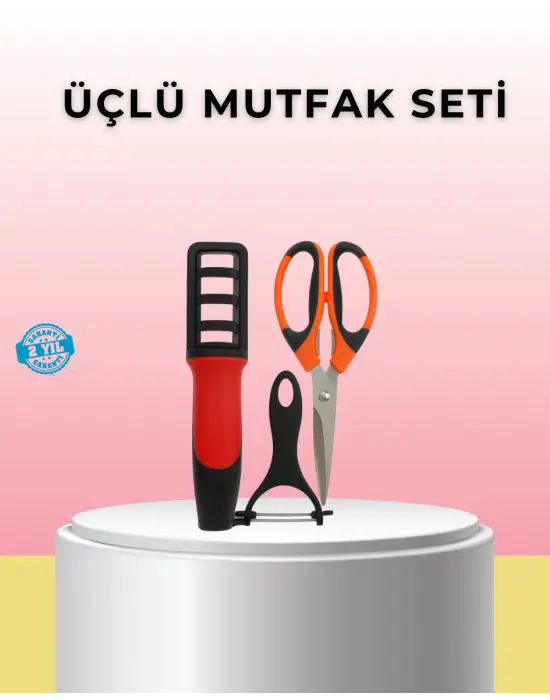 Çok Fonksiyonlu Mutfak Makas Seti –pratik Mutfak Yardımcısı