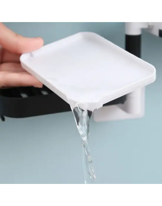 Çoklu Sabun Tutucu Fonksiyonel Banyo Sabunluk