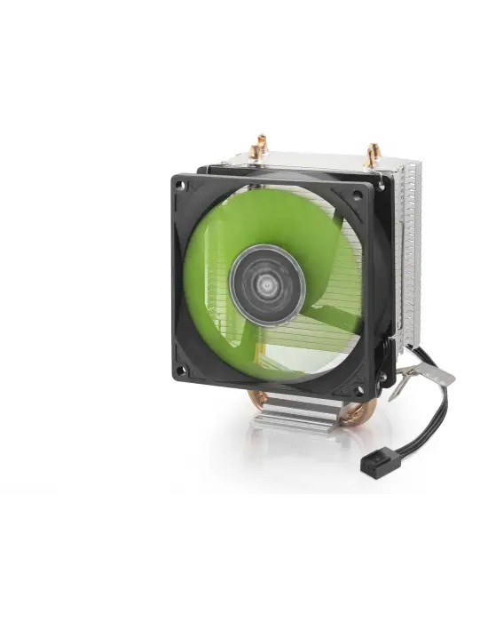 Cpu İşlemci Soğutucu 2 Bakır Borulu - Siyah ND2607