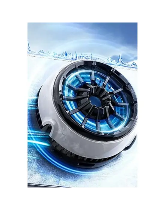 Cx03 15w Radyatör Telefon Soğutucu Fan - Siyah
