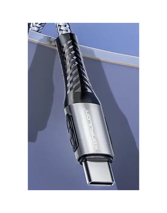 Dc43 Type-c To Type-c 1m Örgü 60w Hızlı Şarj Kablo - Yeşil