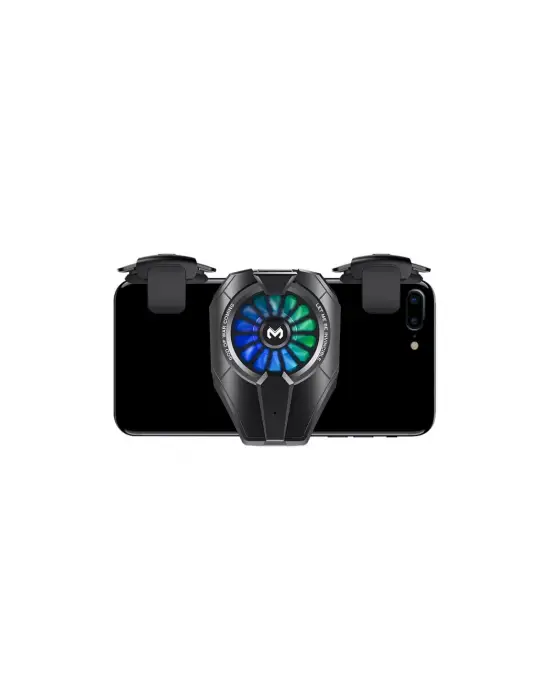 Dl06 Rgb Radyatör Telefon Soğutucu Fan - Siyah