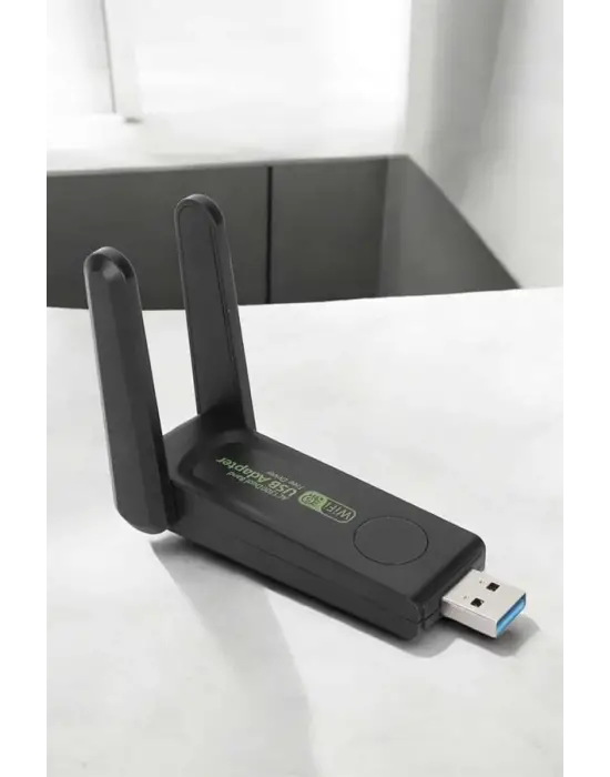 Dual Band Wifi Alıcı Adaptör Usb 3.0 Destekli
