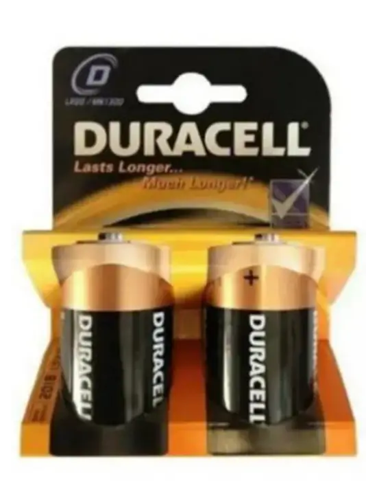 Duracell Lr20 D Büyük  Pil 2li Kart