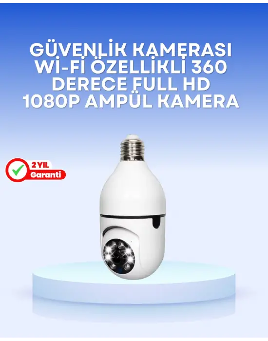 Duy Uyumlu Akıllı Güvenlik Kamerası – Basit Kurulum Ve Net Görüntü