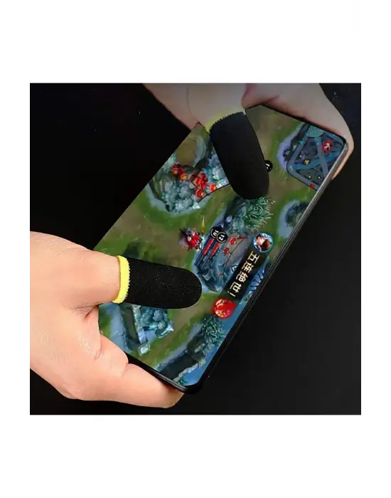 E-spor Parmak Eldivenleri 4lü - Pubg Oyun Eldiveni Ter Geçirmez 2 Çift - 4 Parmaklık