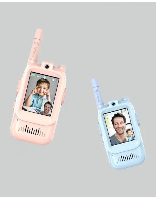 Ekranlı Walkie Talkie Oyuncağı Ses Ve Görüntü Destekli