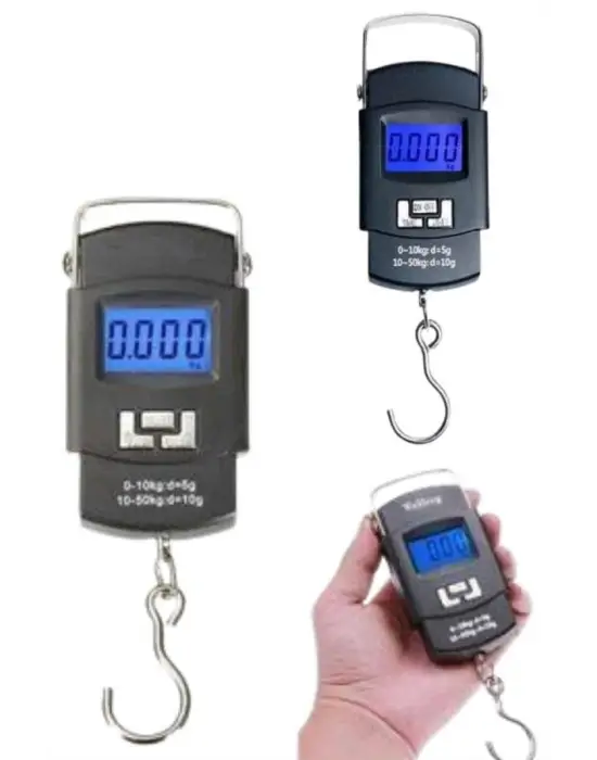 El Kantarı Dijital El Terazisi 50 Kg Kapasiteli Lcd Ekranlı