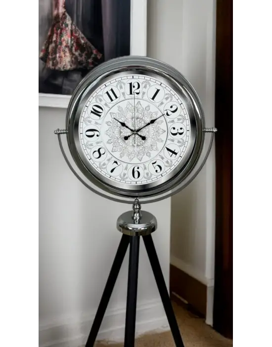 Elegance Desenli Tripod Ayaklı Saat