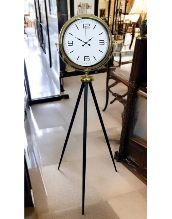 Elegance Gold Tripod Ayaklı Saat