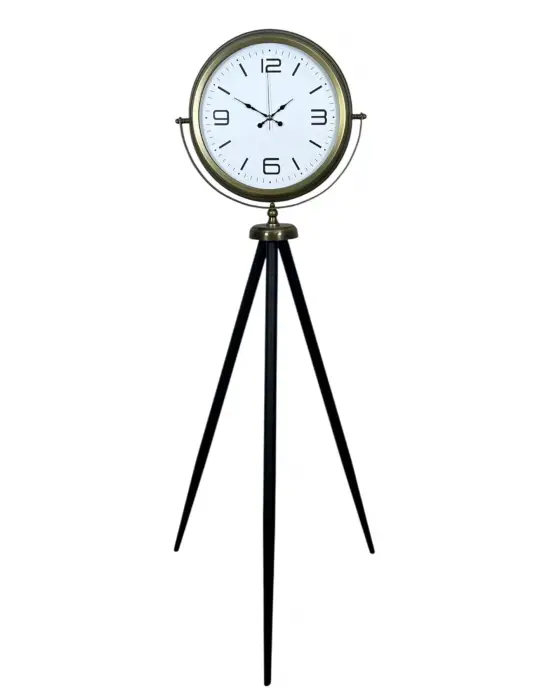 Elegant Vintage Tripod Ayaklı Saat