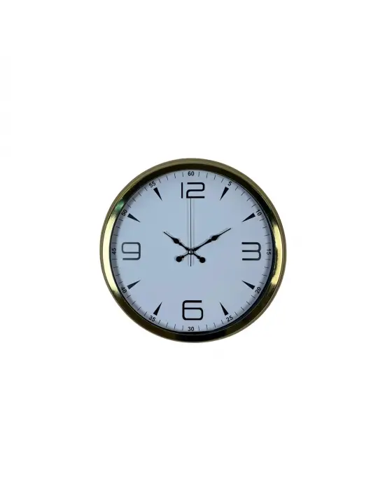 Elite Gold 40 Cm Metal Duvar Saati