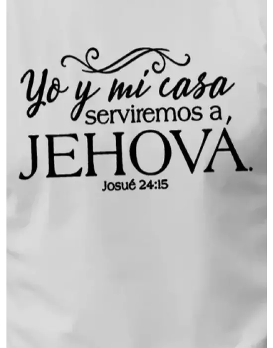 Erkek Jehova Baskılı Süprem T-shirt