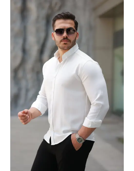 Erkek Uzun Kollu Gömlek