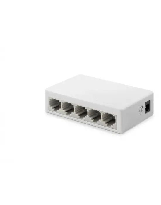 Ethernet Switch 5 Port 10/100 Mbps - Beyaz HDX1344