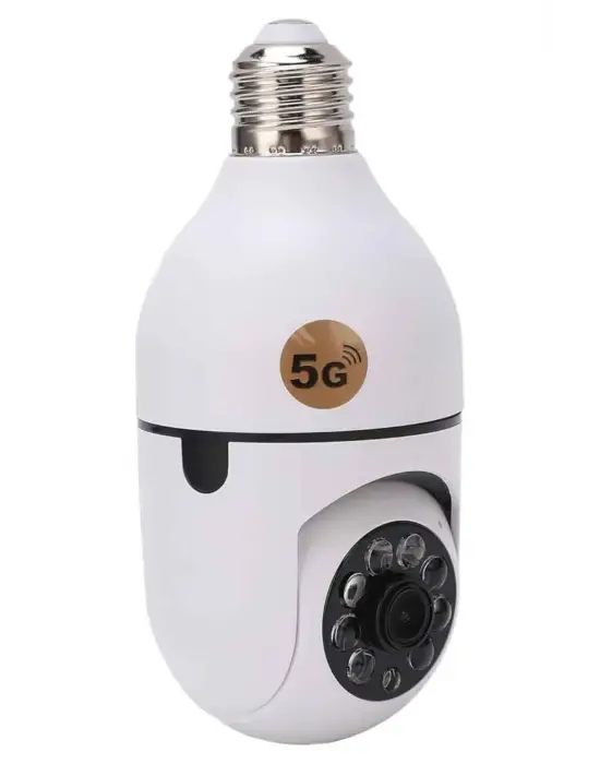 Ev Kamerası Wifi Kamerası Gece Görüşlü Akıllı Ampül Kamera
