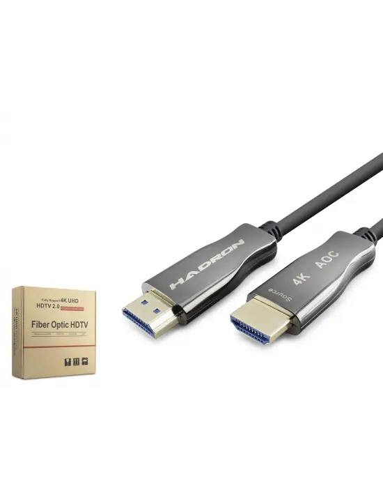 Fiber Optik Hdmi 2.0 Kablo 4K Uhd 60 Hz 30 M - Siyah HDX2057