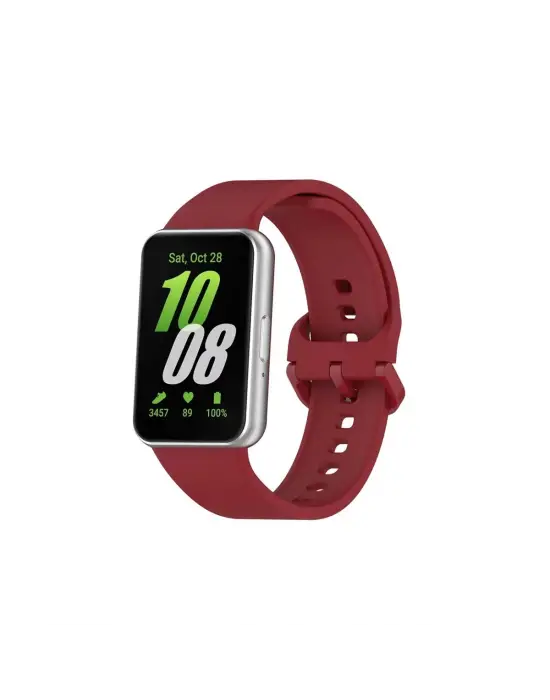 Fit 3 Kr419 Ware Silikon Kordon (saat Değildir) - Bordo