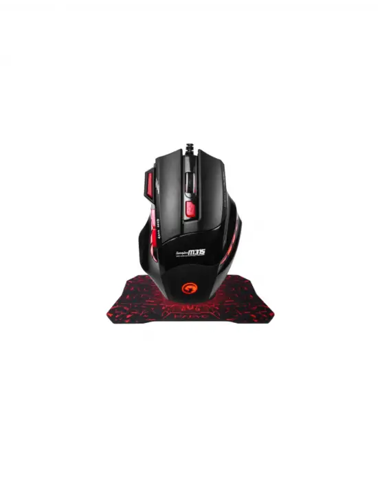 Gaming Mouse Mousepad Seti 3 Dpı Ayarı Ve Led Işıklı Ergonomik Yapı