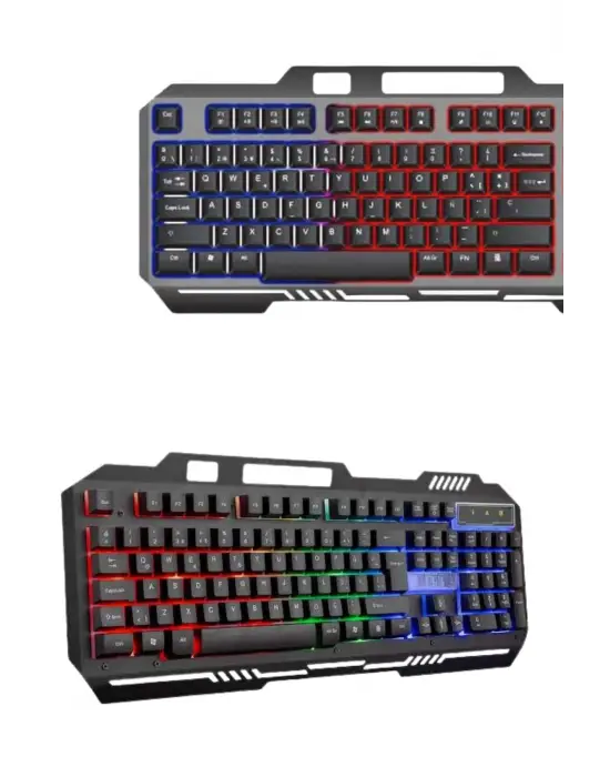 Gaming Oyuncu Klavyesi Led Aydınlatmalı Mekanik Hisli