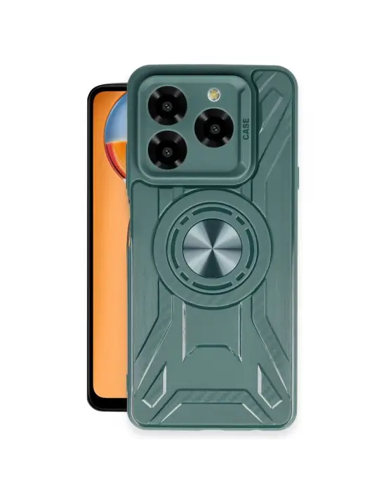 General Mobile Era 30 Kılıf Lincoln Silikon - Koyu Yeşil