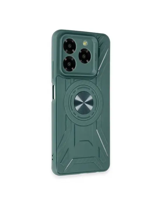 General Mobile Era 50 Kılıf Lincoln Silikon - Koyu Yeşil