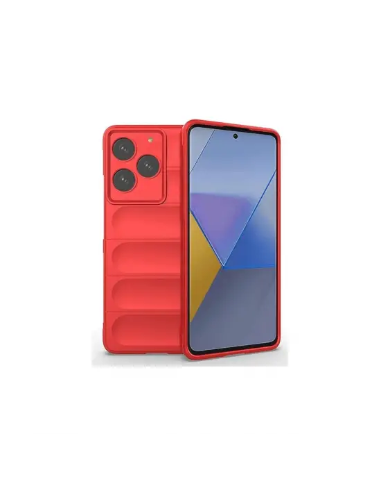 General Mobile Era 50 Kılıf Optimum Silikon - Kırmızı