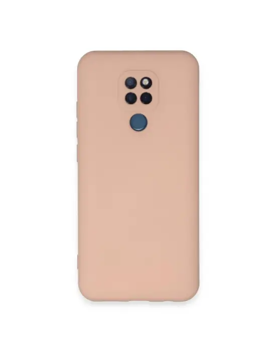 General Mobile Gm 20 Kılıf Nano İçi Kadife Silikon - Pudra