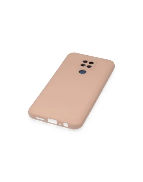 General Mobile Gm 20 Kılıf Nano İçi Kadife Silikon - Pudra