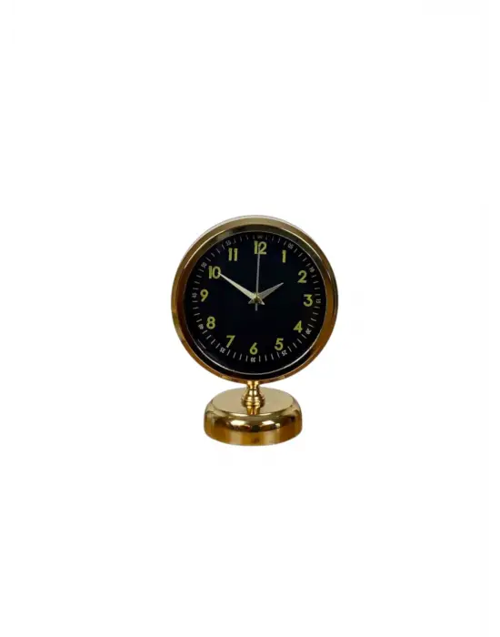 Gold Harmony 25 x 20 Gold Metal Masa Saati